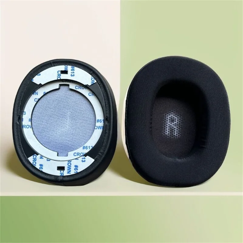 For JBL E55BT Quincy Bluetooth-compatible Headphones Replacement Ear Pads Mesh Fabric Cushions Earmuffs - Black