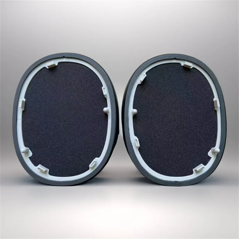 1 Pair For Sony WH-1000XM6 Noise Cancelling Headphones Replacement Ear Pads Protein Leather Cushions - Black