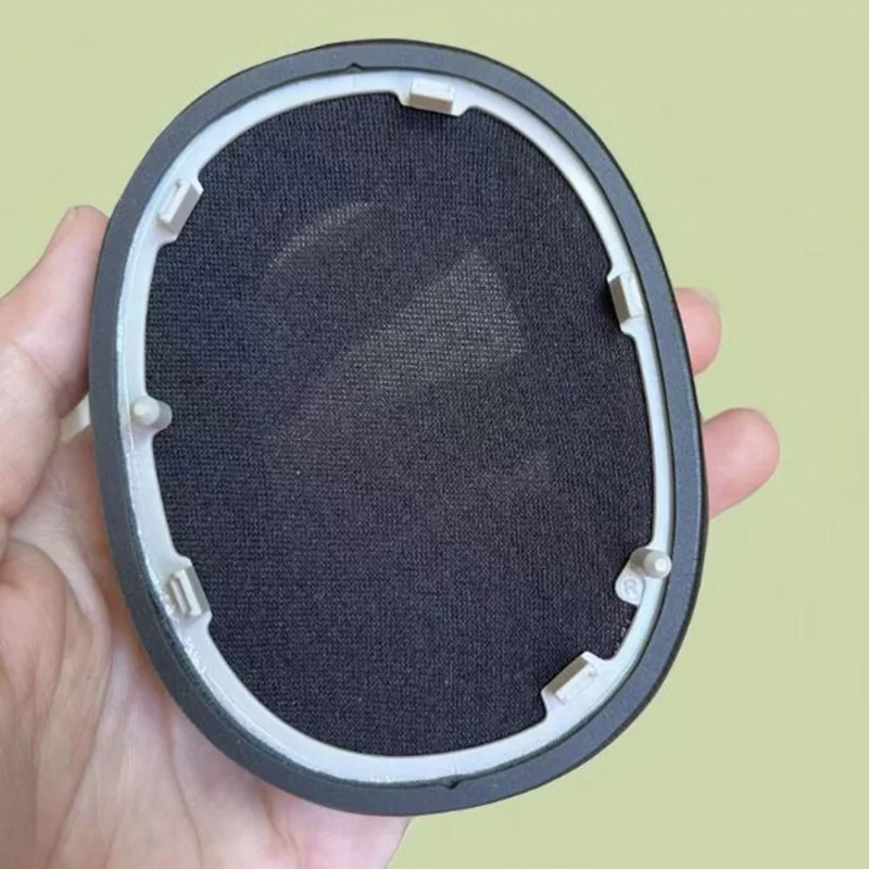 1 Pair For Sony WH-1000XM6 Noise Cancelling Headphones Replacement Ear Pads Protein Leather Cushions - Black