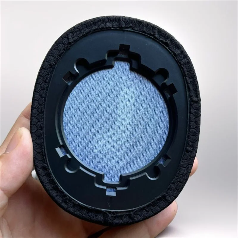 For JBL Live 500BT Headphone Ear Pads Breathable Mesh Fabric Replacement Over Ear Headset Cushions - Black