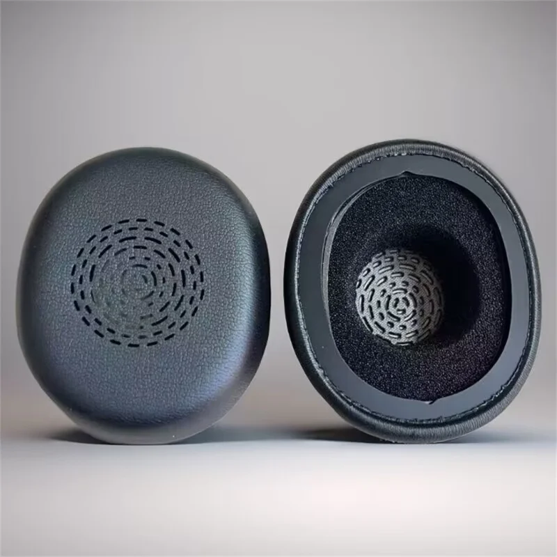 For Jabra Evolve 10 USB-A Stereo Headset Ear Pads Protein Leather Replacement Cushions