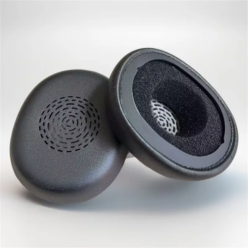 For Jabra Evolve 10 USB-A Stereo Headset Ear Pads Protein Leather Replacement Cushions