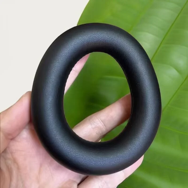 1 Pair For Beyerdynamic Aventho 300 Wireless Over-ear Headphones Replacement Ear Pads Protein Leather Cushions - Black