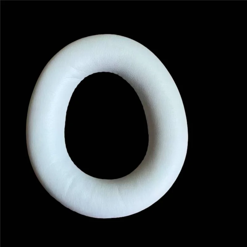 1 Pair For Beyerdynamic Aventho 300 Wireless Over-ear Headphones Replacement Ear Pads Protein Leather Cushions - White