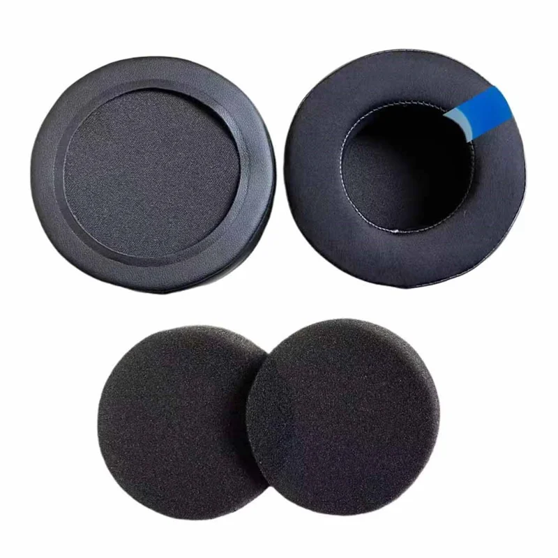 1Pair Replacement Earpads for Beyerdynamic DT 770 / DT 880 / DT 990 Pro / DT 440 / T1 / T5p Ice Ear Pads Headset Cushions with Foam - Gel