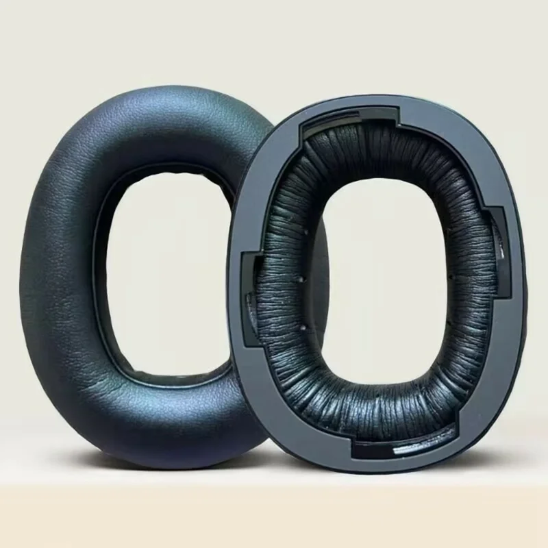 1Pair For Marshall Monitor III Headphone Earpads Protein Leather + Memory Foam Replacement Cushions