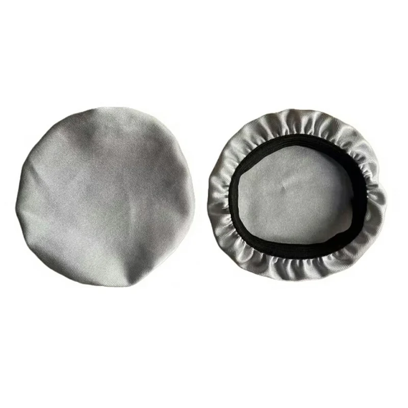 1Pair Headphone Ear Pads Dust Cover Stretchable Protective Cover for Over-Ear Headset Earpads - Grey / S