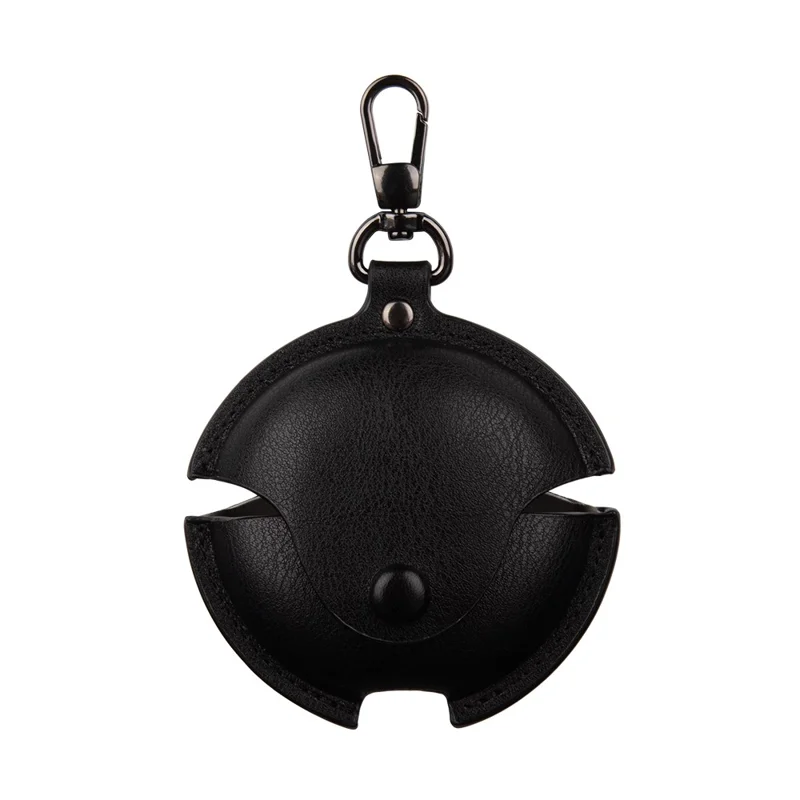 For Huawei FreeBuds 7i Earphone Case Business Leather + PC Protective Cover - Black