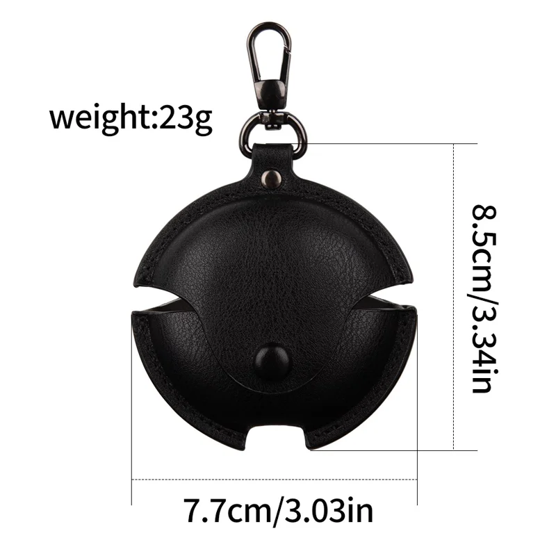 For Huawei FreeBuds 7i Earphone Case Business Leather + PC Protective Cover - Black