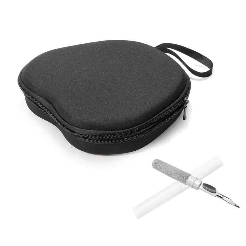 For JBL Tune 570BT Headphone Case EVA Hard Shell Storage Bag With Cleaning Pen Set - Black