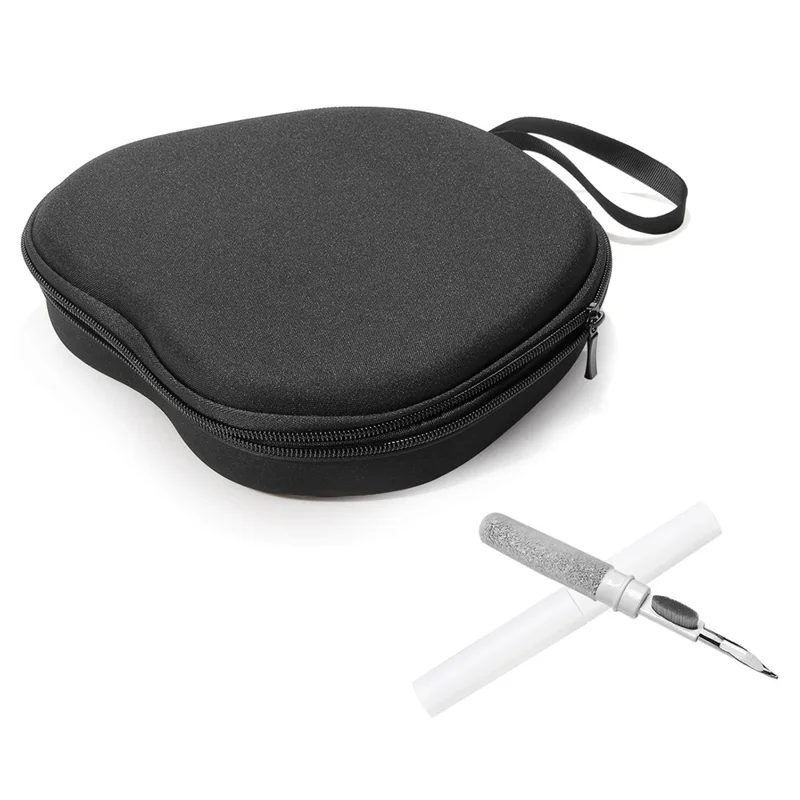 For JBL TUNE 500BT Headphone Case EVA Hard Shell Storage Bag With Cleaning Pen Set - Black
