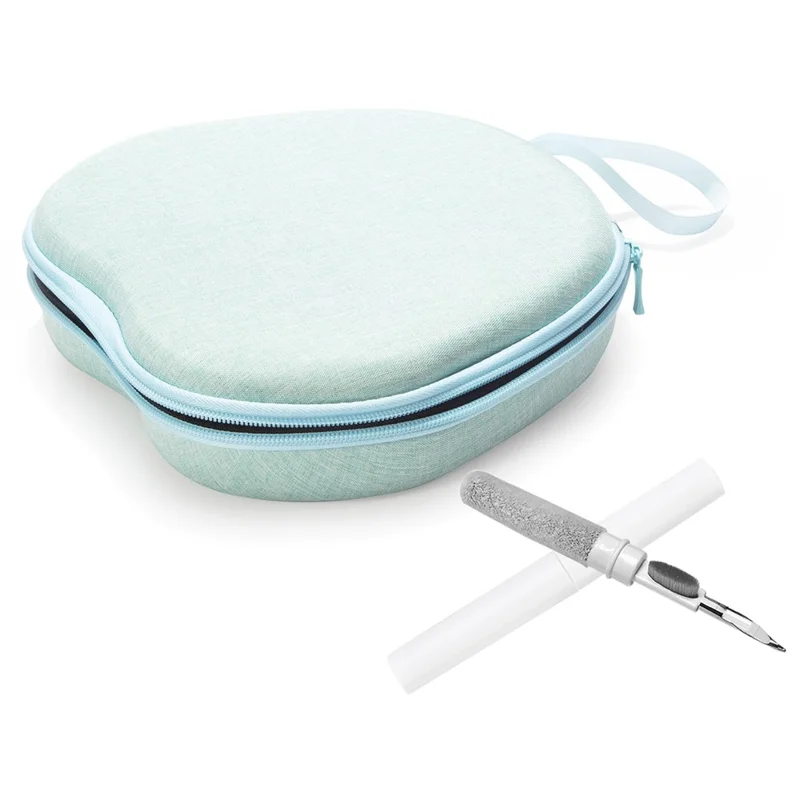 Étui pour casque JBL Tour One M2 - Coque rigide EVA avec stylo de nettoyage - Cyan