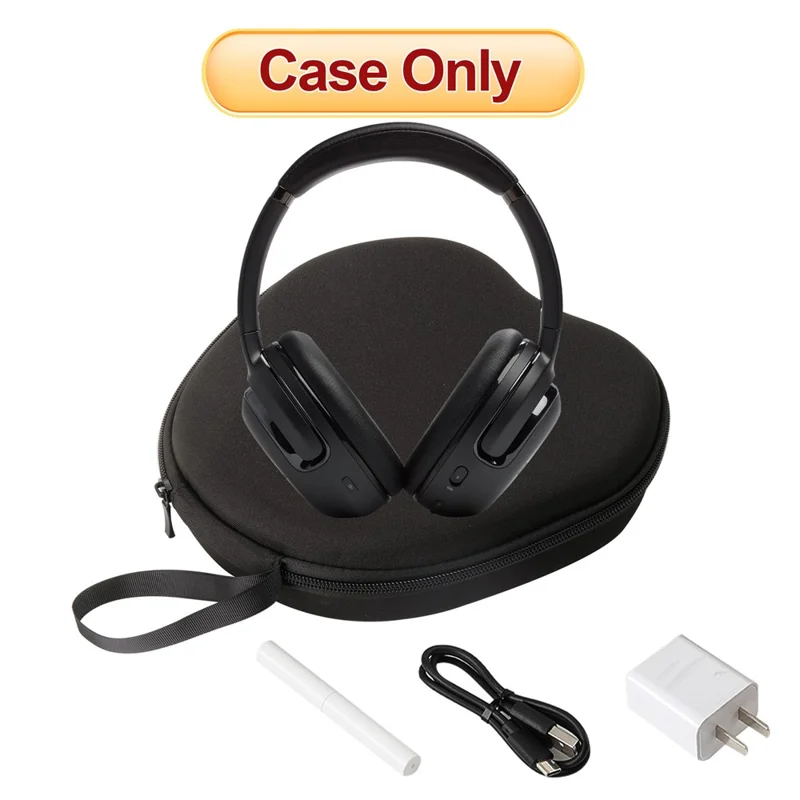 Étui pour casque JBL Tour One M2 - Coque rigide EVA avec stylo de nettoyage - Cyan