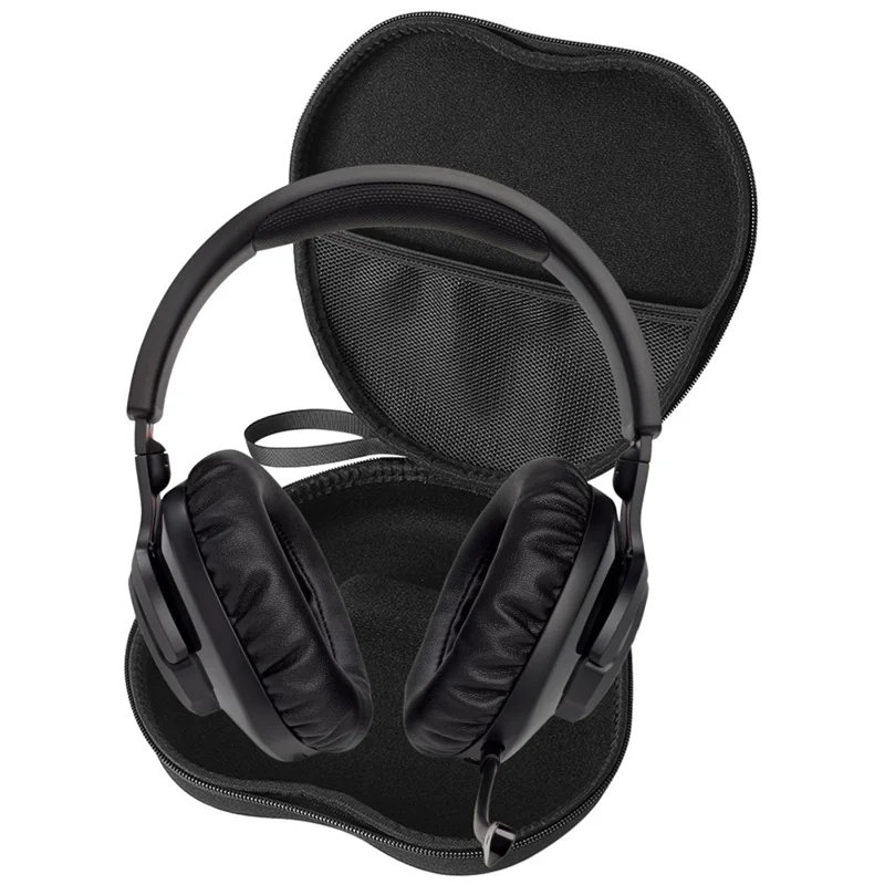 For JBL Quantum 810 Headphone Case EVA Hard Shell Storage Bag With Cleaning Pen Set - Black