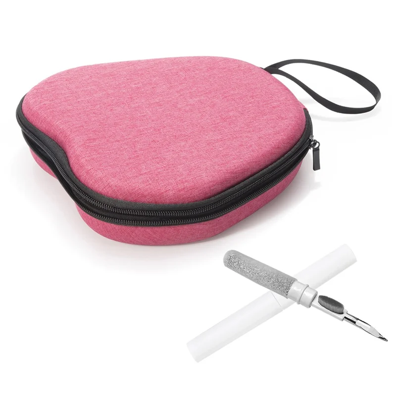 For JBL Live 660NC Headphone Case EVA Hard Shell Storage Bag With Cleaning Pen Set - Red