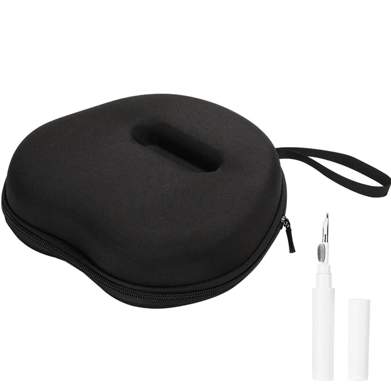 For JBL Live 660NC Headphone Case EVA Hard Shell Storage Bag With Cleaning Pen Set - Red