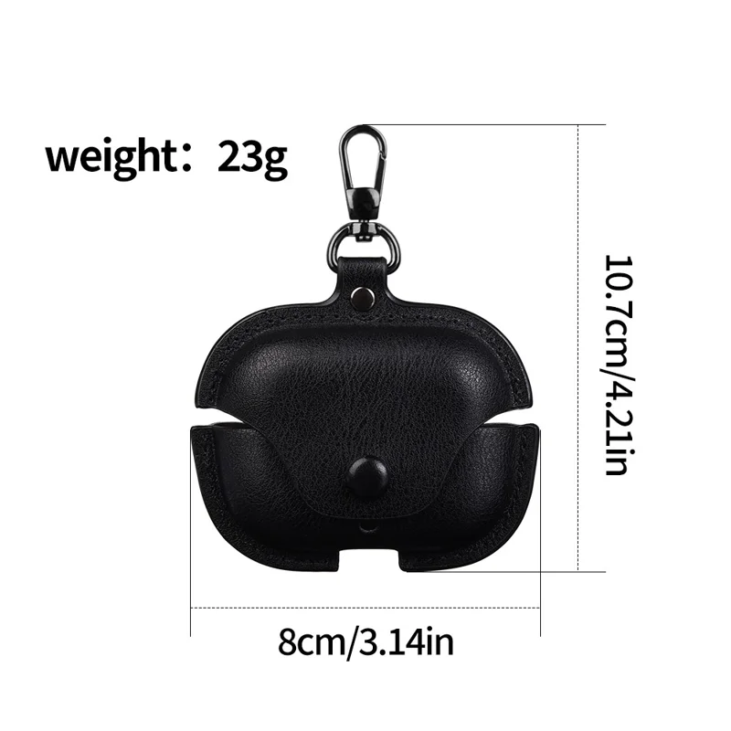 Huawei FreeBuds SE 4 ANC Ohrhörer Etui Geschäftsleder + PC Schutzhülle - Schwarz