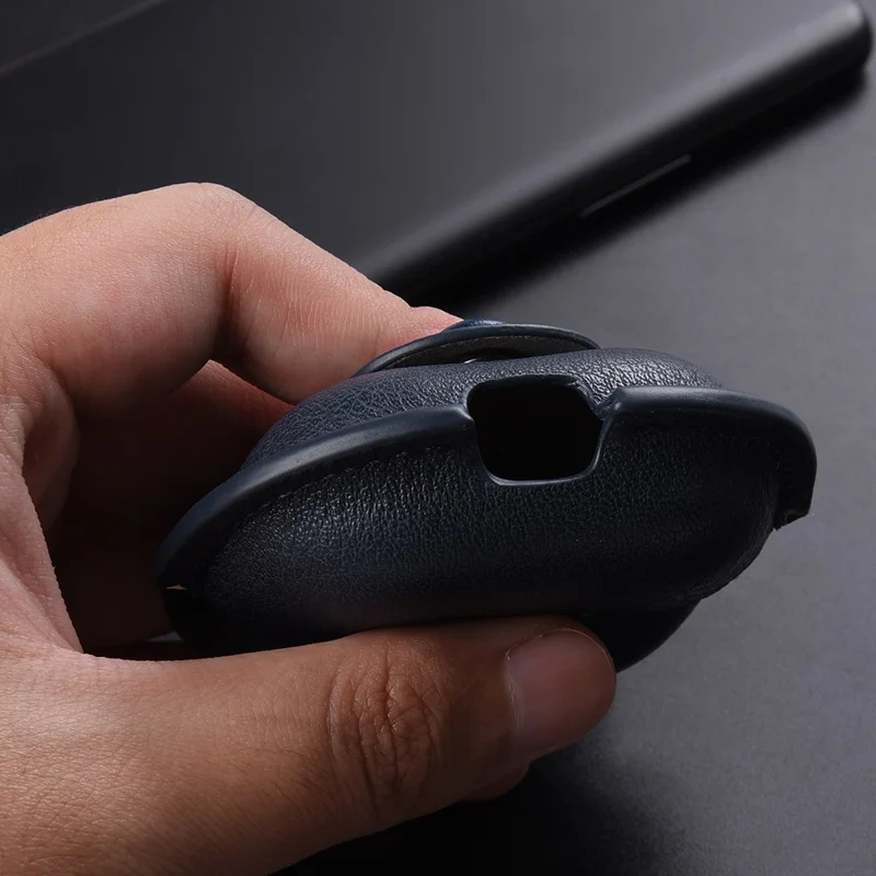 Huawei FreeClip 2 Kopfhörer Etui Business Leder + PC Schutzhülle - Braun