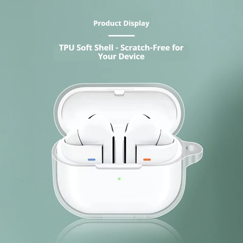 Earphone Case For Samsung Galaxy Buds3  /  Buds3 Pro  /  Buds3 FE Transparent TPU Protective Cover