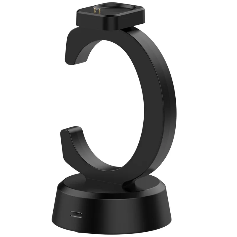 C Shape Charger Dock for Huami Amazfit T-Rex 3 Pro 48mm / T-Rex 3 / Balance 2 Smart Watch Holder Desk Charging Station with Cable