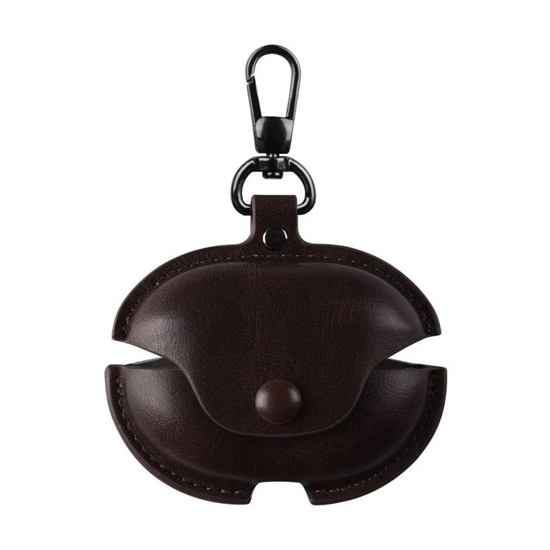 Earphone Case For Huawei FreeBuds Pro 5 / Pro 4 / Pro 3 Business Leather + PC Protective Cover - Dark Brown