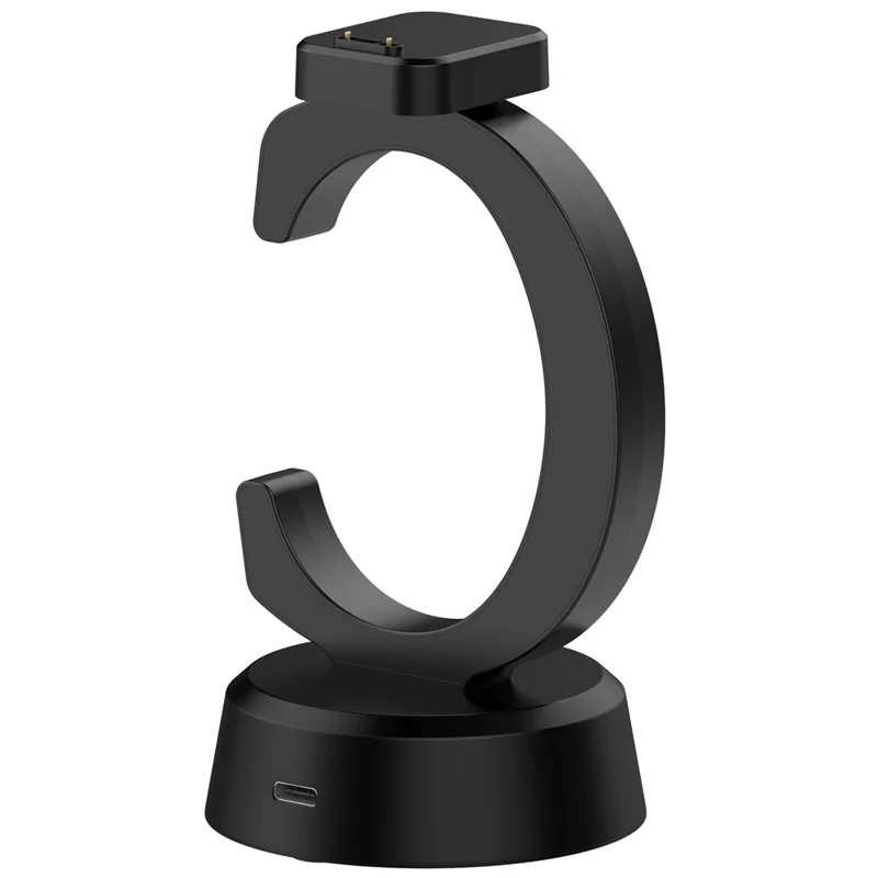 For Xplora X6 Play / X6 Pro Charging Dock Kids Smartwatch C-Shape Charging Stand with Cable - Black