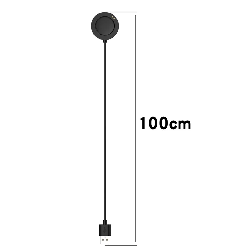 For Xiaomi Watch 5 Magnetic Charging Cable Integrated Smartwatch Charger 1m USB Cord - Black