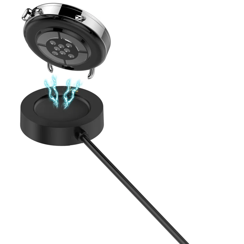 For Xiaomi Watch 5 Magnetic Charging Cable Integrated Smartwatch Charger 1m USB Cord - Black