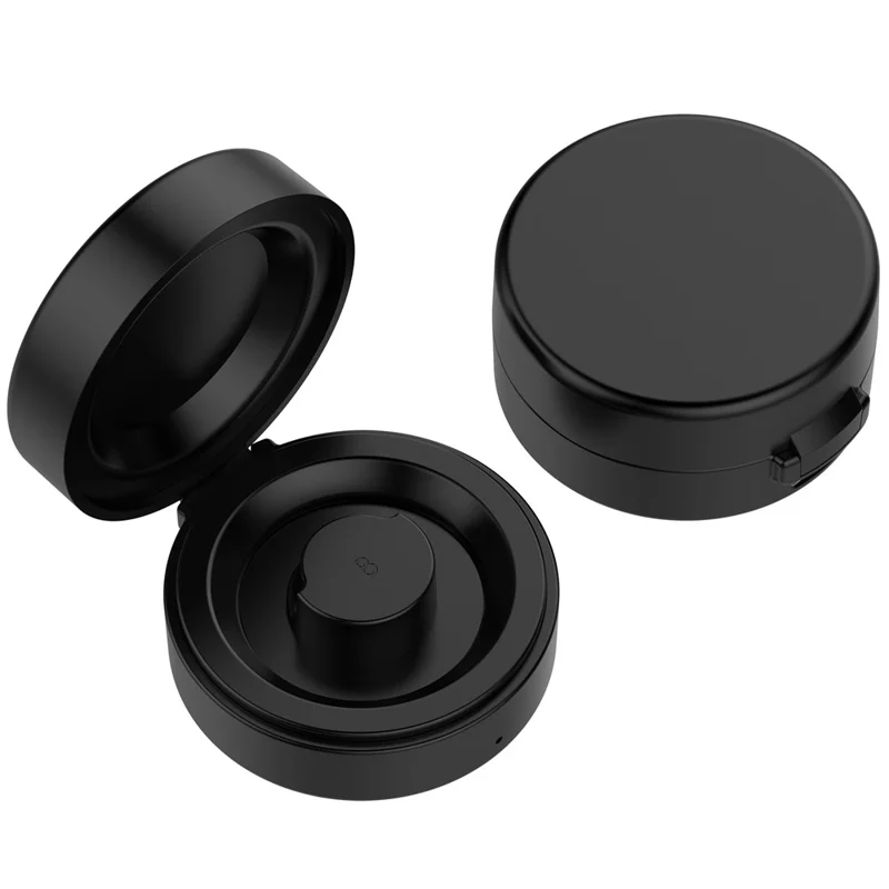 Funda de carga inalámbrica XY-152 para OURA Ring Gen 3, modelo 7, con cable de carga, cargador portátil para anillo inteligente - Negro