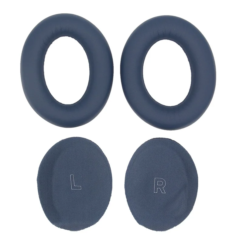 JZF-475 For Bose QuietComfort Ultra Headphones Ear Cushions Replacement Protein Leather Ear Pads - Blue