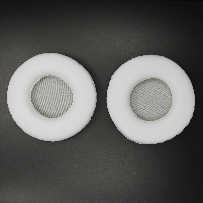JZF-616 45mm Headphone Ear Pads For KOSS PortaPro  /  Audio-Technica ATH-ON300  /  ON3  /  ON303  /  ONTO Replacement Cushions Protein Leather Memory Foam - White