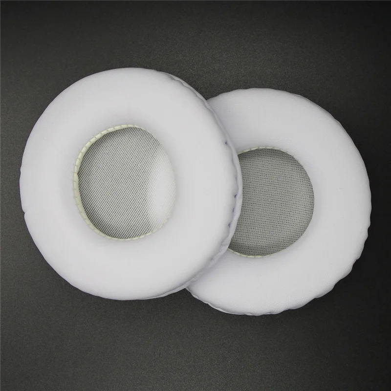 JZF-616 45mm Headphone Ear Pads For KOSS PortaPro  /  Audio-Technica ATH-ON300  /  ON3  /  ON303  /  ONTO Replacement Cushions Protein Leather Memory Foam - White