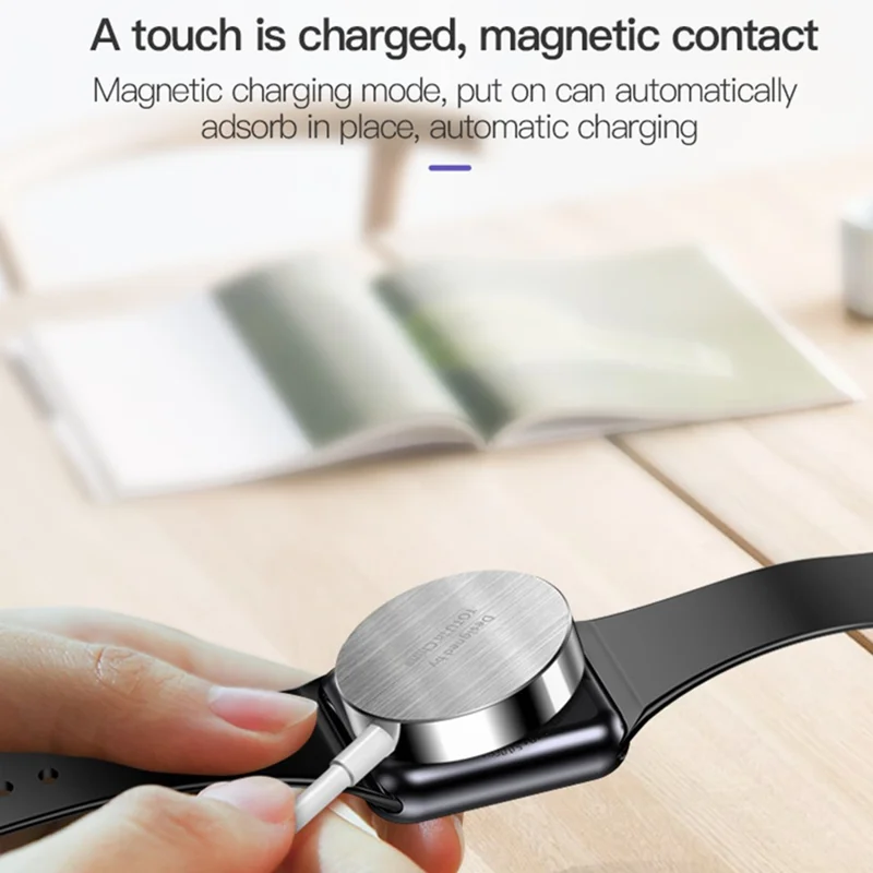 TOTU CACW-030 For Apple Watch Magnetic Wireless Charger Mini Fast Charging Dock - White