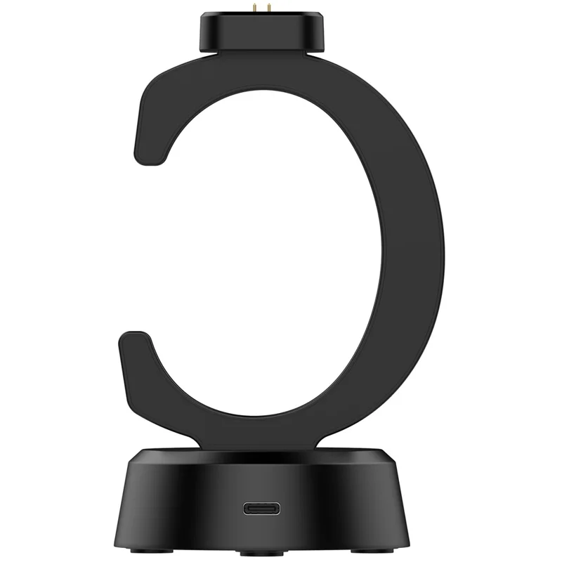 Watch Charger for Huami Amazfit Active 3 Premium / Active Max / T-Rex Ultra 2 Magnetic Charging Dock Cradle - Black