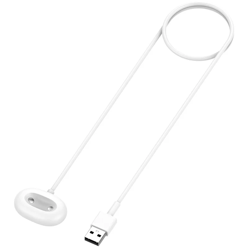 For Google Pixel Watch 4 45mm / 41mm USB-A Magnetic Watch Charger with 1m Charging Cable - White