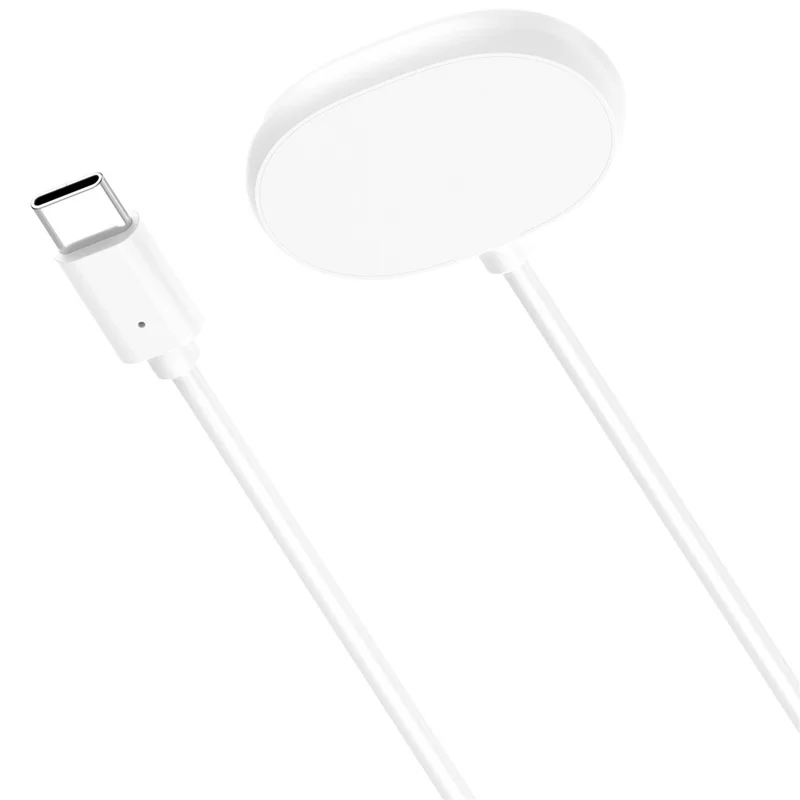 For Google Pixel Watch 4 45mm / 41mm Type-C Magnetic Watch Charger with 1m Charging Cable - White