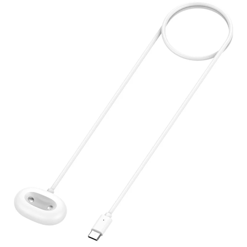 For Google Pixel Watch 4 45mm / 41mm Type-C Magnetic Watch Charger with 1m Charging Cable - White