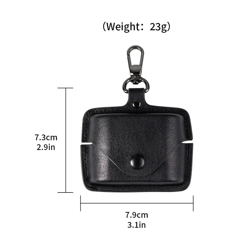 For Sony WF-1000XM6 Earphone Case PU Leather Bluetooth Earbud Charging Bin Protective Cover - Green