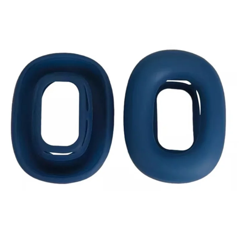 2Pcs for Nothing Headphone (a) Earmuff Silicone Cases Earpad Cushion Soft Protective Covers - Dark Blue