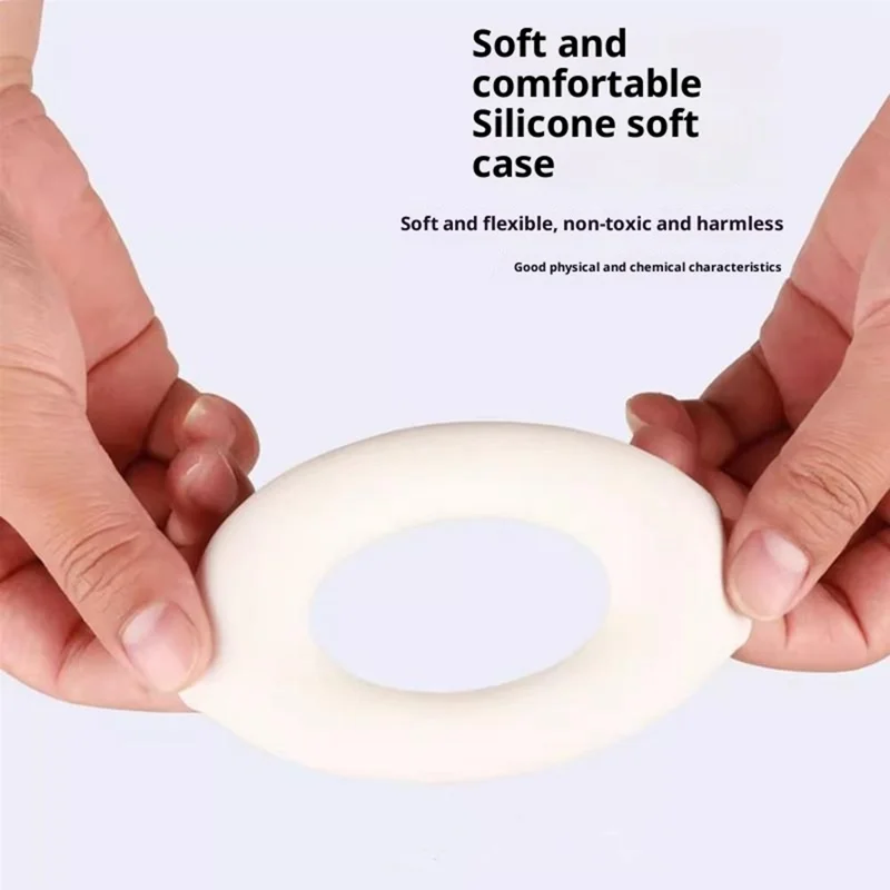 2Pcs For Sony INZONE H9 II Silicone Ear Cup Cover Headphone Protective Case - Black