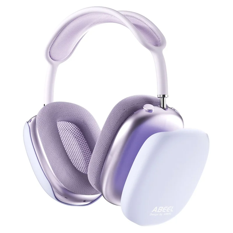 ABEEL 1 Pair For AirPods Max 2 / AirPods Max Case 1.0mm Ultra-thin PC Headphone Protective Cover - Purple