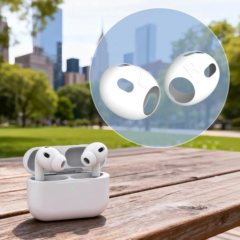5 par til AirPods Pro 3 trådløse ørepuder silikone ørepuder beskyttelsesdæksler mod glid - Blanding