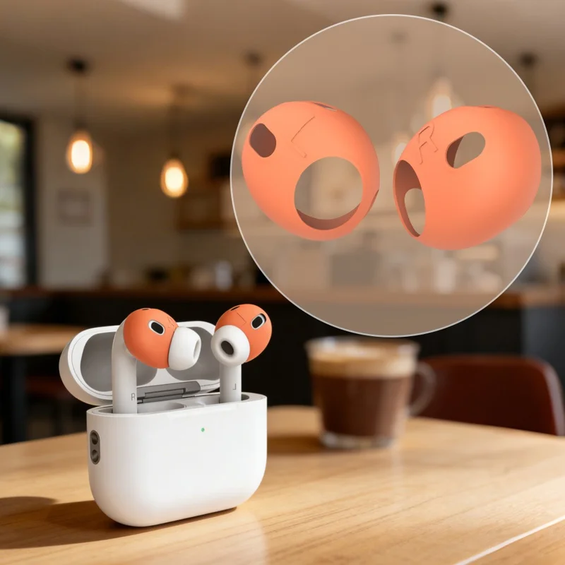 5 par til AirPods Pro 3 trådløse ørepuder silikone ørepuder beskyttelsesdæksler mod glid - Blanding
