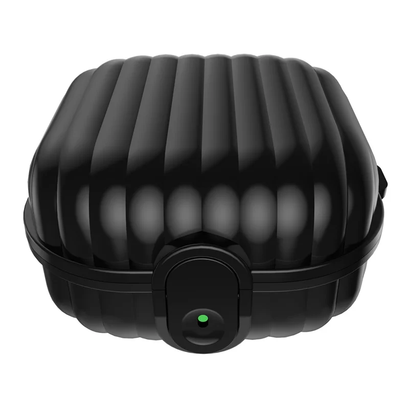 Coque pour Samsung Galaxy Buds4 / Buds4 Pro, forme coque avec fermoir TPU + PC, housse de protection pour écouteurs - Noir