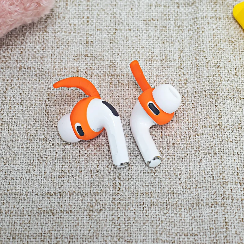 For AirPods Pro 3 Protective Cover Anti Drop Silicone Case with 3 Pairs Ear Hooks and Hanging Buckle - Mixture