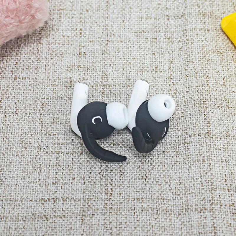 For AirPods Pro 3 Protective Cover Anti Drop Silicone Case with 3 Pairs Ear Hooks and Hanging Buckle - Mixture