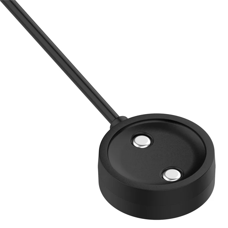 Магнитный кабель для зарядки длиной 1 м для часов Suunto Nautic S / Race S / Race, интерфейс Type-C, зарядное устройство с функцией защиты — черный