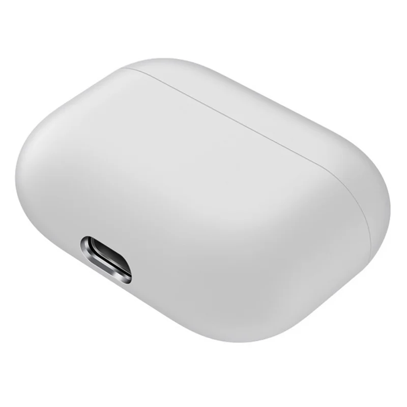 For Apple AirPods 3 Silicone Case Shockproof Earphone Protective Cover - White