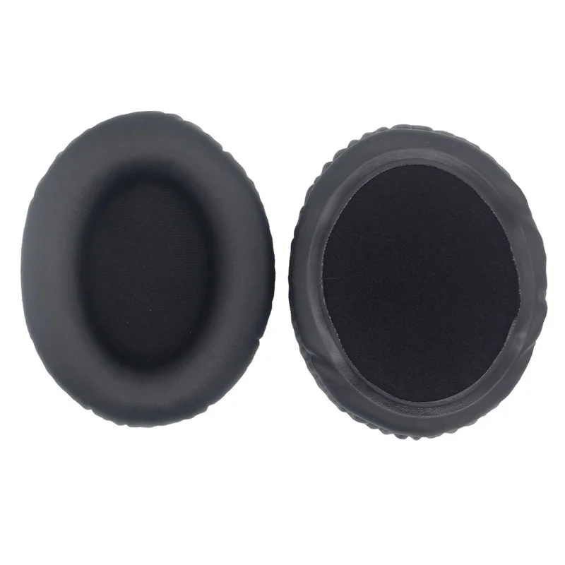1 Paar Kopfhörer-Ohrpolster für HyperX Cloud III, Ersatzkissen aus Proteinleder, Bezug für Kopfhörermuscheln - Schwarz