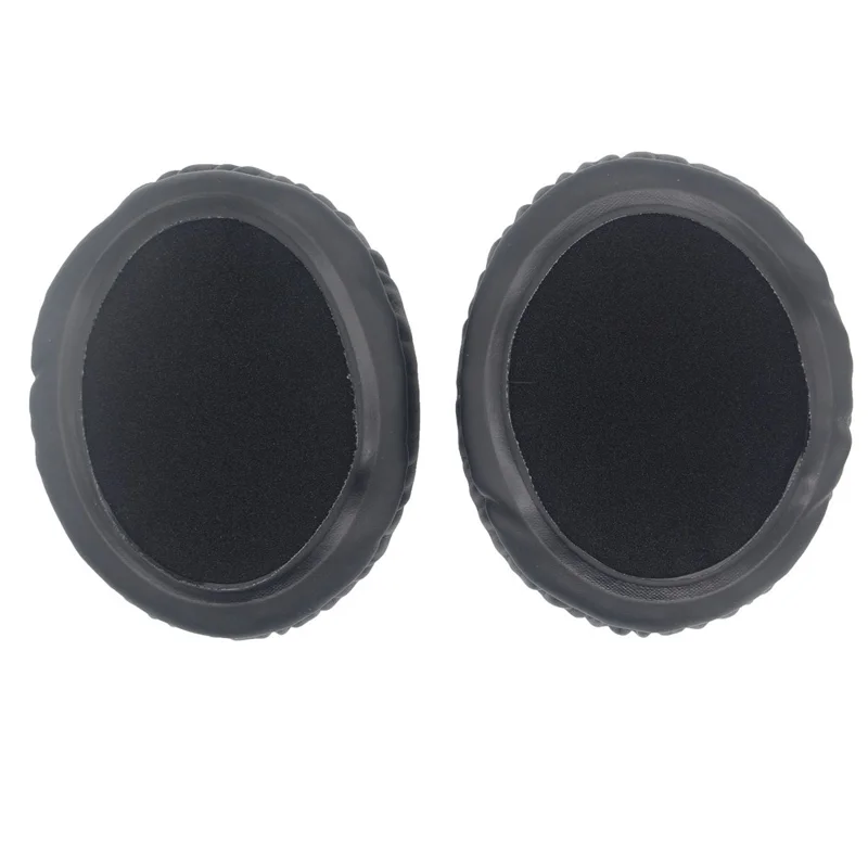 1 Paar Kopfhörer-Ohrpolster für HyperX Cloud III, Ersatzkissen aus Proteinleder, Bezug für Kopfhörermuscheln - Schwarz